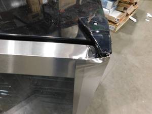lot 50 image: Vissani 23.4 in. 50 Bottle, 154 Can, Wine and Beverage Cooler with Stainless Steel Door