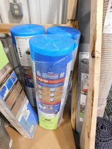 lot 70 image: (3) ROBERTS AirGuard Premium Underlayment 300 sq. ft. 40 in. x 90 ft. x 2 mm with Microban for Laminate and Engineered Wood Floors
