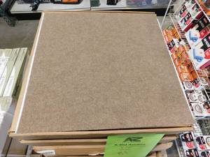 lot 81 image: Foss Contender Beige ResidentialCommercial 24 in. x 24 Peel and Stick Carpet Tile (480 S.F)