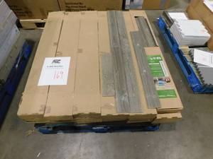 lot 169 image: 516 in. x 3-58 in. x Random Lengths Driftwood Grey Vintage Shiplap (230 sq. ft.)