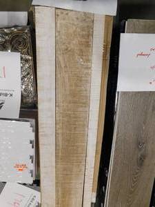 lot 171 image: 0.98 in. x 3.94 in. x 2.56 ft. Ultrawood Teak Linari White (18-S.F)