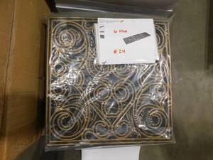 lot 173 image: 6 -12 in. x 12 in Copper Tiles