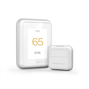 Honeywell Home T9 WiFi 7-Day Programmable Smart Thermostat with Touchscreen Display and Smart Room Sensor
