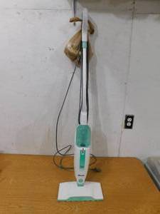 Shark Corded Steam Mop for Hard Floor Surfaces, Tile, Stone, Laminate in Blue with XL Removable Water Tank