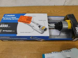 Mix Lot of Watering items for garden. Sprinkler, Nozzle, Timer
