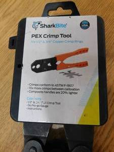 SHARKBITE 12X34 Pex Crimp Tool