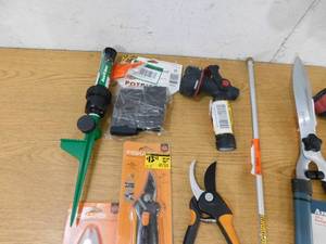 Assorted garden Tools  Lawn Care