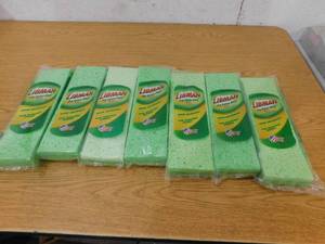 (7) New Libman Big Gator Sponge Mop Head Refill