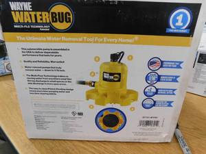 Wayne 16 HP WaterBUG Submersible Utility Pump with Multi-Flo Technology