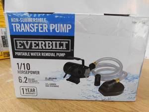 Everbilt 110 HP Non-Submersible Self-Priming Transfer Pump