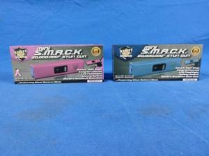 New Streetwise Mini SMACK 20,000,000 Stun Gun - His and Hers Blue and Pink
