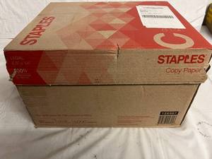 5000 Sheets of Stapes Copy Paper 8.5 x 14