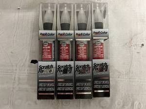 4 Bottles of Scratch Fix All-in-1 - Chrystler Inferno Red