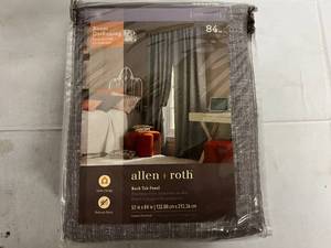 Allen and Roth 84in Room Darkening Curtains