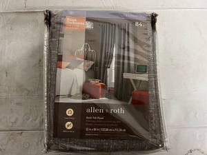 Allen and Roth 84in Room Darkening Curtains