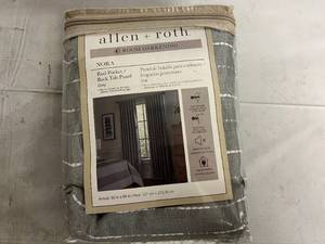 Allen and Roth 84in Room Darkening Curtains
