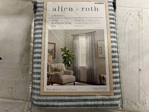 Allen and Roth 84in Light Filtering Curtains
