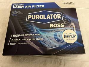 Purolator Boss Premium Cabin Air Filter