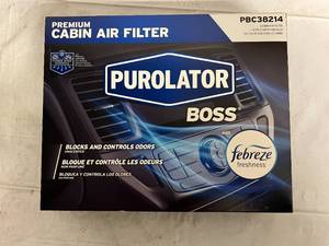 Purolator Boss Premium Cabin Air Filter
