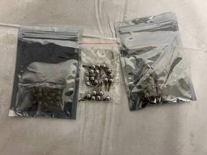 3 x 20 Pack of 2.5g Fishing Weights