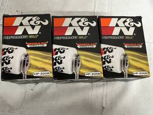 3 K&N Performance Gold Performance Oil Filters