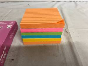 5 Packs of Pens and 5 Post-It Note Pads