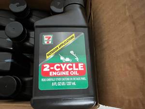 12 - 8oz Bottles of 2-Cycle Engine Oil