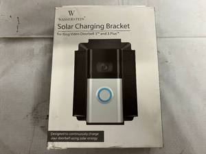 Wasserstein Solar Charging Bracket for Ring Doorbell 3 and 3 Plus
