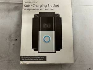 Wasserstein Solar Charging Bracket for Ring Doorbell 3 and 3 Plus