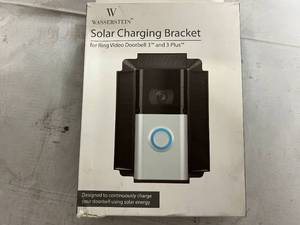 Wasserstein Solar Charging Bracket for Ring Doorbell 3 and 3 Plus