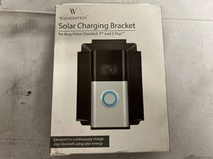 Wasserstein Solar Charging Bracket for Ring Doorbell 3 and 3 Plus