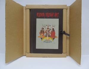 lot 111 image: Mint Condition LARGE 1979 Hardcover KIOWA Indian Art Book by Bell Editions