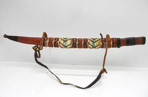 lot 117 image: Old Vintage Hand Forged African Sword - 25