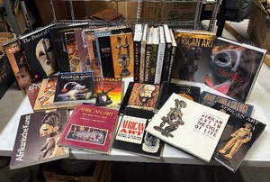 lot 56 image: Collection of Quality Large African Art & Sculpture Coffee Table  Reference Books #1