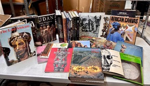 lot 57 image: Collection of Quality Large African Art & Sculpture Coffee Table  Reference Books #2
