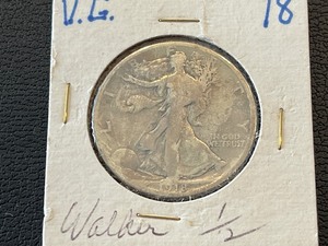 1918 Walking Liberty Half Dollar