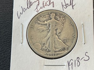 1918-S Walking Liberty Half Dollar