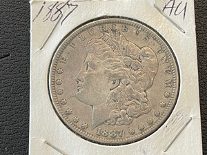 1887 Morgan Dollar