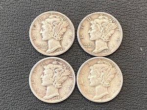 Mercury Silver Dimes