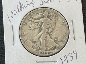 1934 Walking Liberty Half Dollar