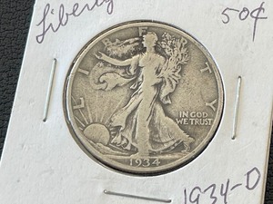 1934-D Walking Liberty Half Dollar