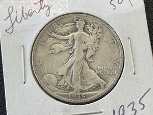 1935 Walking Liberty Half Dollar
