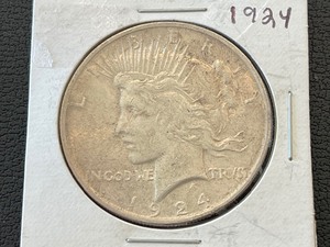 1924 Peace Dollar
