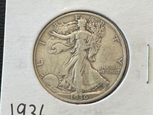 1936 Walking Liberty Half Dollar