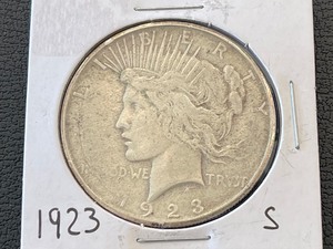 1923-S Peace Dollar