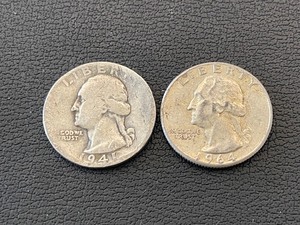 Washington Silver Quarters