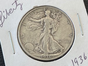 1936-S Walking Liberty Half Dollar