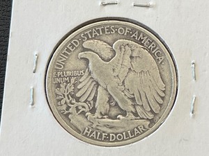 1937 Walking Liberty Half Dollar