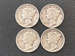 Mercury Silver Dimes