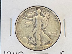 1940-S Walking Liberty Half Dollar